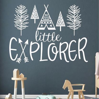 Picture of "Little Explorer" Wall Art sticker