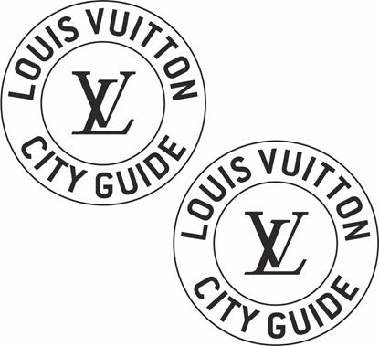 Picture of louis vuitton City Guide Decals /Stickers