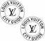 Picture of louis vuitton City Guide Decals /Stickers