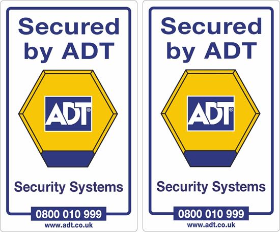 Zen Graphics ADT Security Decals Stickers