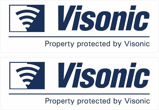 Picture of Visonic Security Decals / Stickers