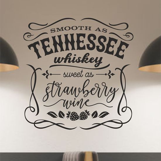 Picture of Tennessee Whisky Wall Art sticker