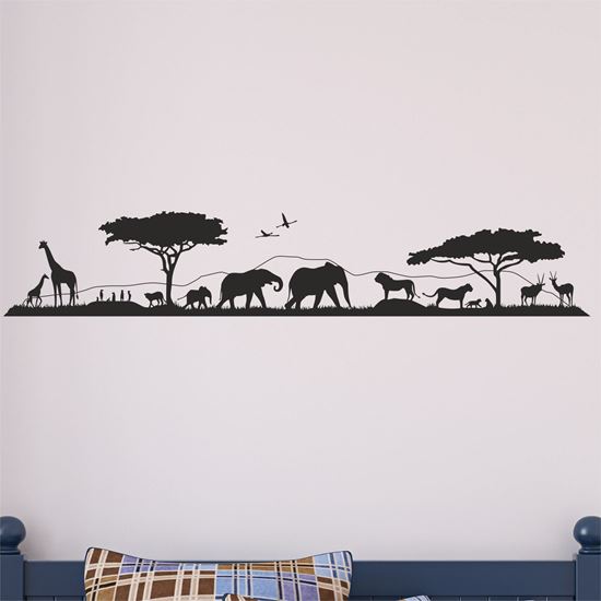 Picture of African Wildlfe Wall Art sticker