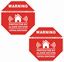 Picture of Alarm Secure Decals / Stickers