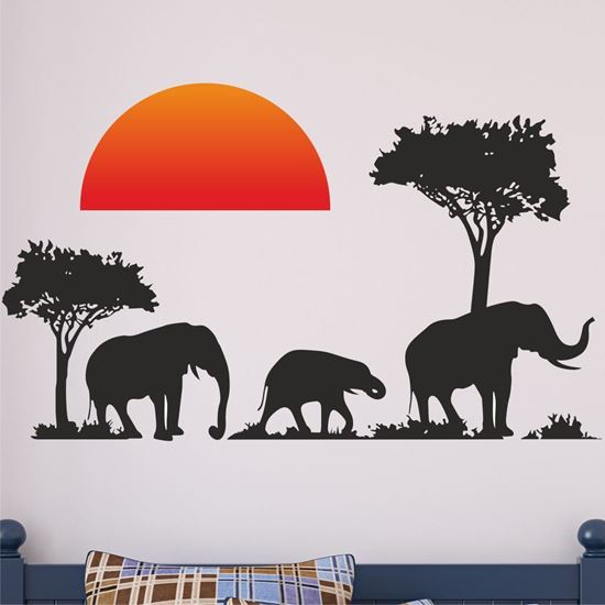 Picture of African Wildlfe Wall Art sticker