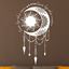 Picture of "Live by the Sun Love by the Moon"  Wall Art sticker