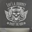 Picture of "Life's a Journey enjoy the ride"  Wall Art sticker