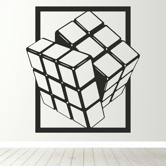 Picture of Rubik's Cube Wall Art sticker