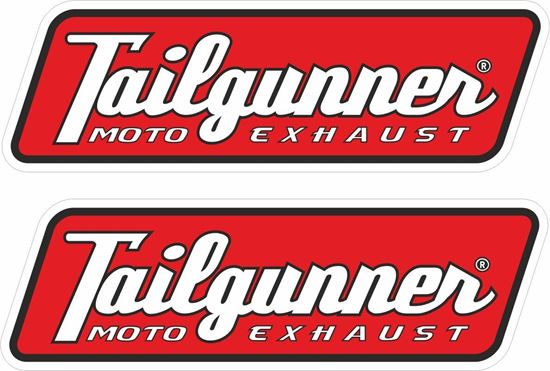 Picture of Tailgunner Moto Exhaust Decals / Stickers