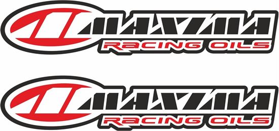 Picture of Maxima Racing Oils Decals / Stickers