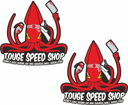 Picture of Tough Speed Shop Decals / Stickers