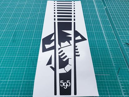 Picture of 595 Carbon Fibre Bonnet Stripe / Sticker