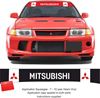Picture of Mitsubishi Evolution  Sun strip Decal / Sticker (Fits all Evos)