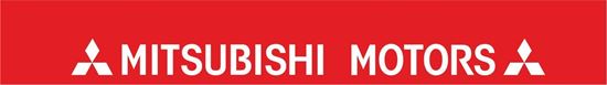 Zen Graphics - Mitsubishi Evolution Sun strip Decal / Sticker (Fits all ...