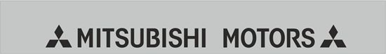 Zen Graphics - Mitsubishi Evolution Sun strip Decal / Sticker (Fits all ...