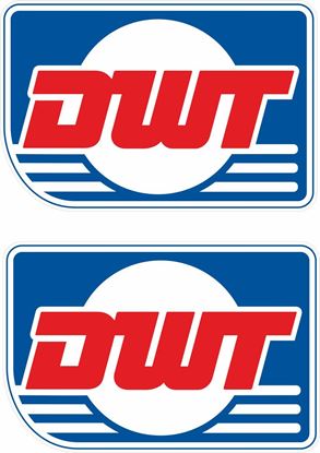 Picture of Douglas Wheels & Tires "DWT" Decals / Stickers