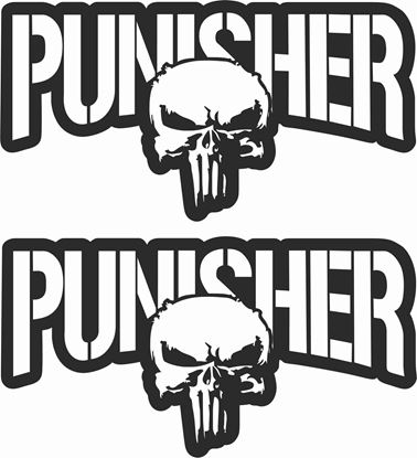 Picture of Punisher Decals / Stickers