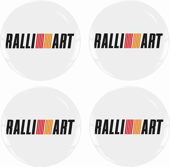 Picture of Ralliart Wheel centre Gel Badges