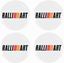 Picture of Ralliart Wheel centre Gel Badges