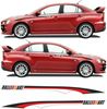 Picture of Mitsubishi Lancer Evolution 10 Ralliart Stripes  / Stickers