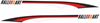 Picture of Mitsubishi Lancer Evolution 10 Ralliart Stripes  / Stickers