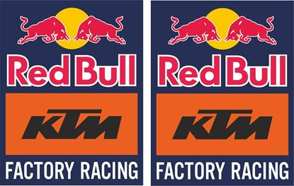 Picture of KTM Red Bull Factory Racing Decals / Stickers