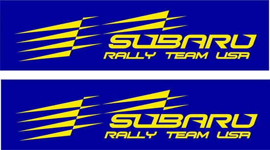 Picture of Subaru Rally Team USA Decals / Stickers
