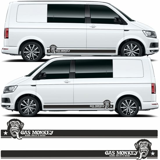 Picture of Transporter T5 / T6  Blood, Sweat & Beers side Stripes / Stickers