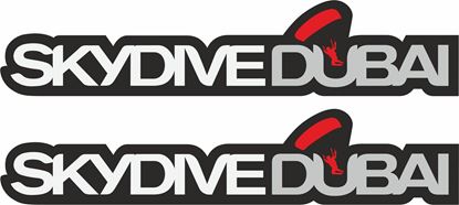 Picture of Skydive Dubai Decals / Stickers