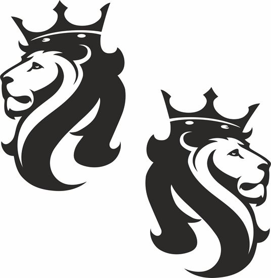 Picture of Lion Decals / Stickers