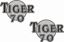 Picture of Triumph Tiger 70 Decals / Stickers