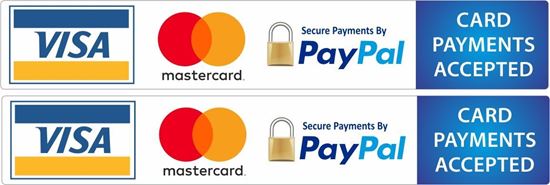 Picture of Card Payments Accepted Decals / Stickers