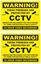 Picture of Warning CCTV Decals / Stickers