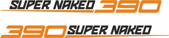 Picture of KTM Super Naked 390 Decals / Stickers