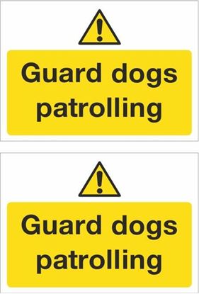 Picture of Guard dogs patrolling Decals / Stickers