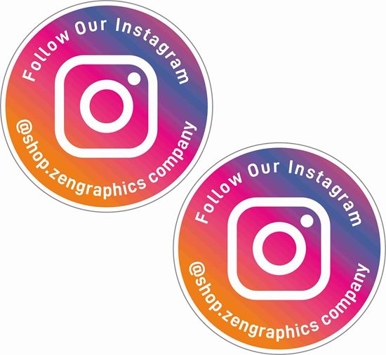 Picture of Instagram Decals / Stickers