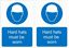 Picture of Hard hats must be worn Decals / Stickers