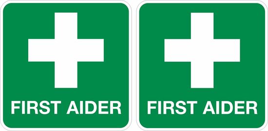 Picture of First Aider Decals / Stickers