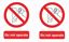Picture of do not operate Decals / Stickers