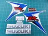 Picture of Suzuki GSX-R 600 K7 2007 replacement Decals / Stickers