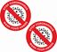 Picture of Stop Coronavirus wash your hands Decals / Stickers