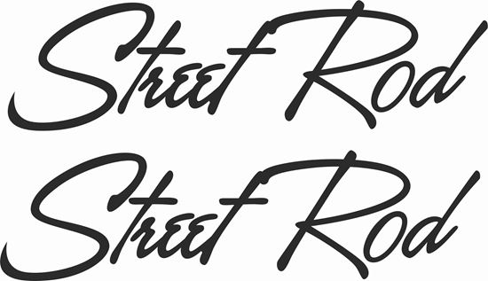 Picture of Street Rod Decals / Stickers