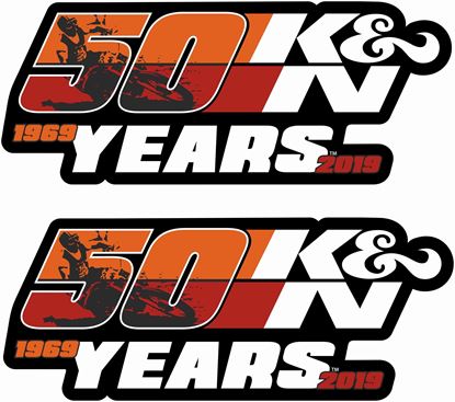 Picture of K&N 50 Years Decals / Stickers