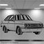 Picture of Ford Escort MK2 RS2000 Wall Art sticker