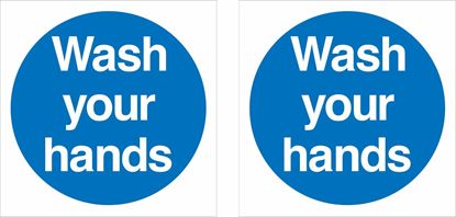 Picture of Wash your hands Decals / Stickers