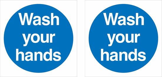 Picture of Wash your hands Decals / Stickers