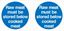 Picture of Raw meat must be stored below cooked meat Decals / Stickers