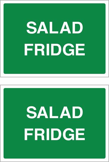 Picture of Salad fridge Decals / Stickers
