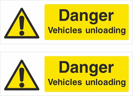 Picture of Danger vehicles uploading Decals / Stickers