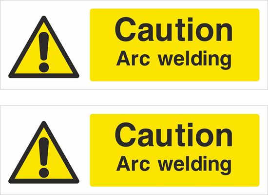 Picture of Caution Arc welding Decals / Stickers